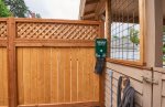  Enclosed fenced area for your pet dog